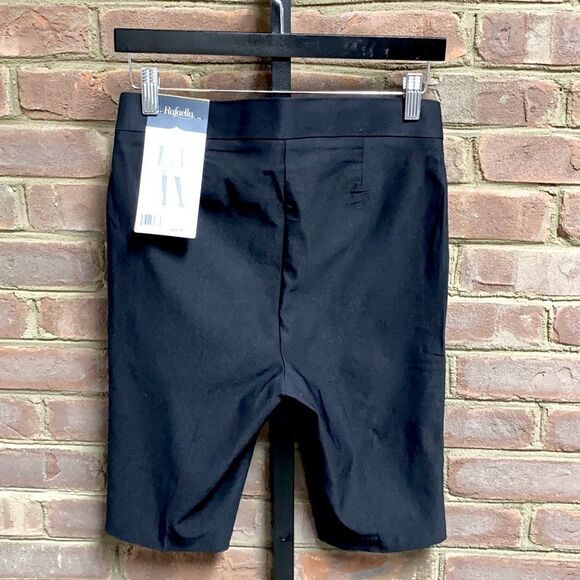 Rafaella Black Bermuda Shorts NWT Size 8 - Picture 3 of 7